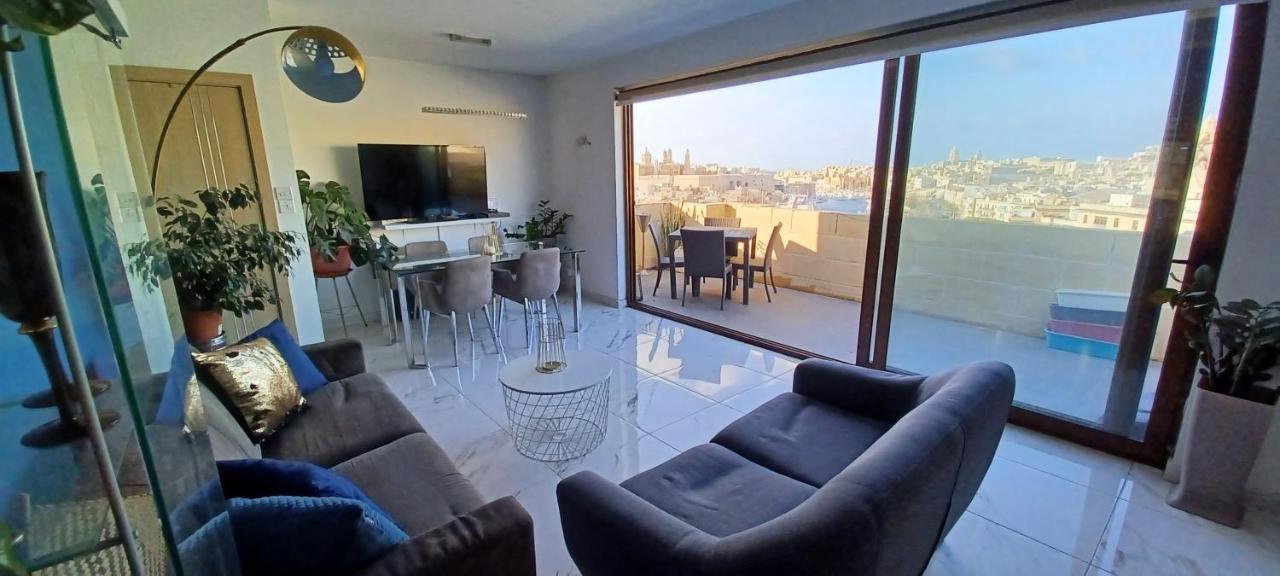 Ferienwohnung The View Penthouse Cospicua Exterior foto